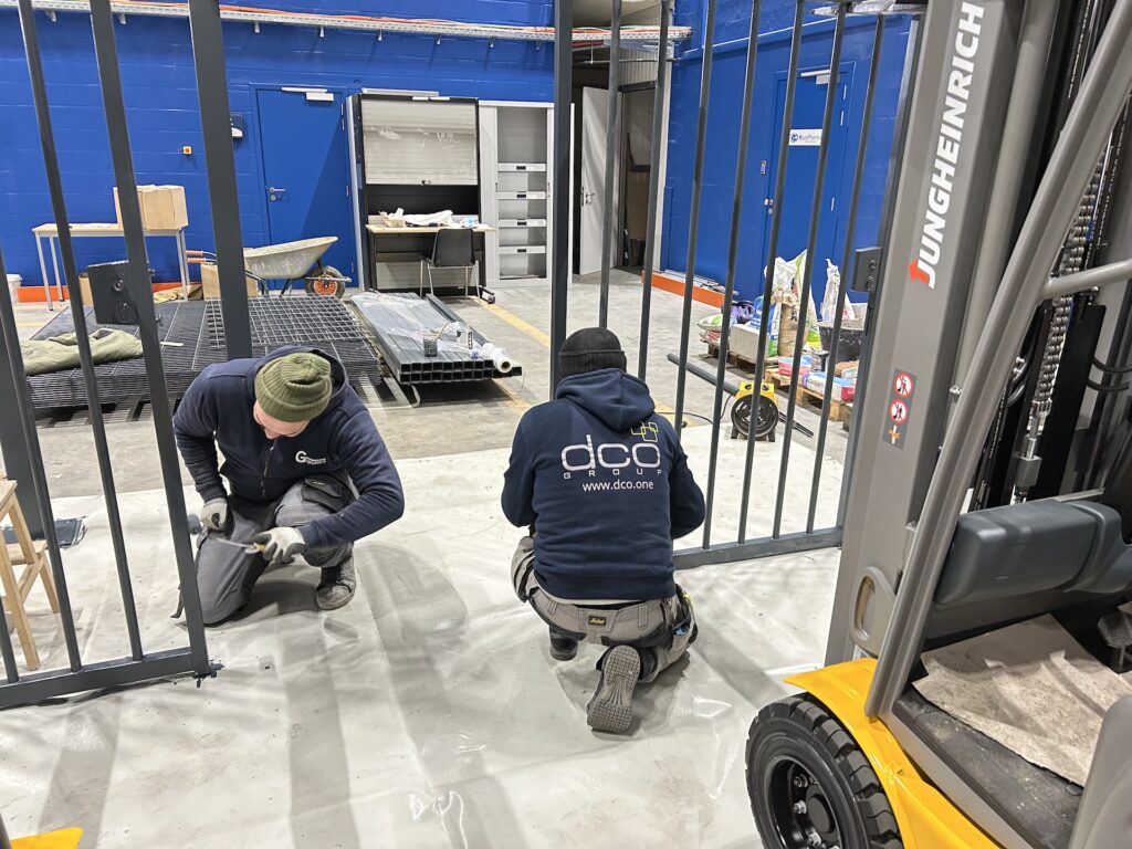 Installing access control